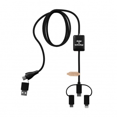 Logotrade promotional products photo of: SCX.design C48 CarPlay 5-in-1 charging cable 