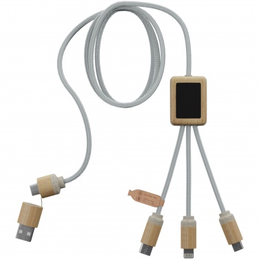 Logo trade promotional product photo of: SCX.design C49 5-in-1 charging cable