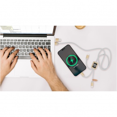 Logo trade promotional products picture of: SCX.design C49 5-in-1 charging cable