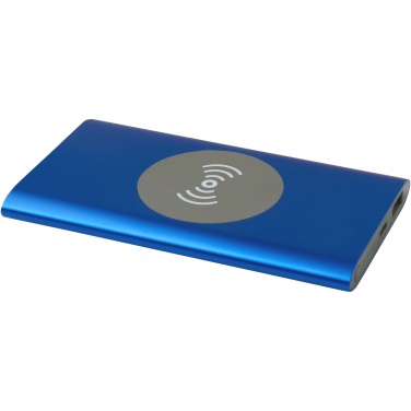 Logotrade promotional gifts photo of: Juice 4000 mAh Type-C recycled aluminium wireless power bank 