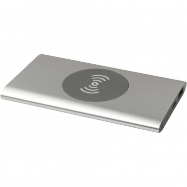 Logotrade promotional gifts photo of: Juice 4000 mAh Type-C recycled aluminium wireless power bank 