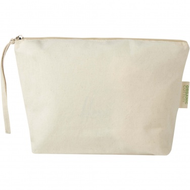 Logotrade promotional giveaways photo of: Orissa 180 g/m² organic large accessory pouch 3L