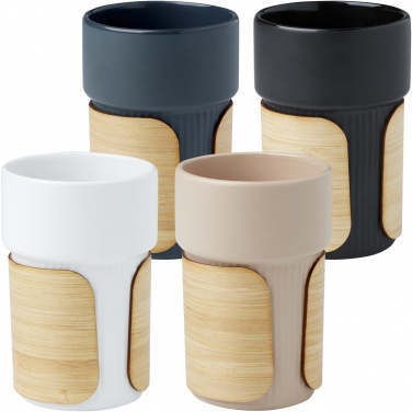 Logotrade promotional giveaway picture of: Tumbler Fika 340 ml with bamboo sleeve