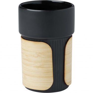 Logo trade promotional product photo of: Tumbler Fika 340 ml with bamboo sleeve