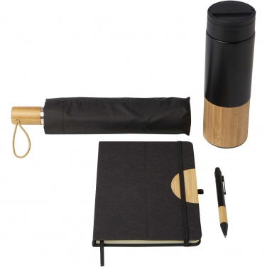 Logotrade promotional products photo of: Carmen A5 hard cover notebook and ballpoint pen gift set