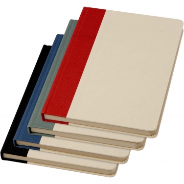 Logo trade promotional products image of: Liliana A5 sugar cane plastic hard cover notebook