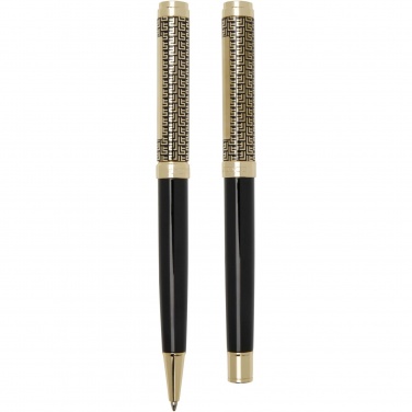 Logo trade promotional items picture of: Legato ballpoint and rollerball pen set