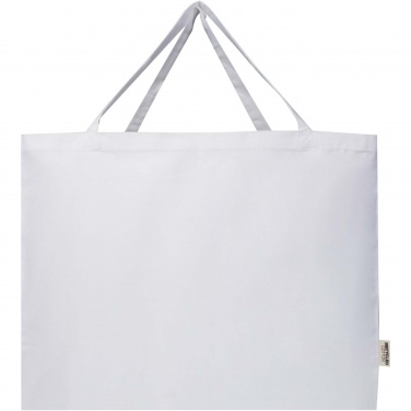 Logo trade promotional products picture of: Odessa 220 g/m² GRS recycled cotton large tote bag