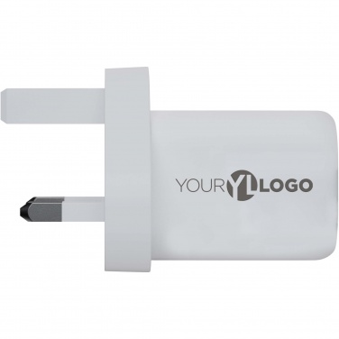 Logotrade promotional merchandise image of: Xtorm XEC035 GaN² Ultra 35W wall charger - UK plug