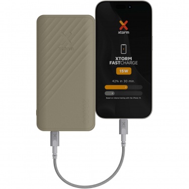 Logo trade advertising products image of: Xtorm XG220 Go2 15W 20.000 mAh fast charge power bank 