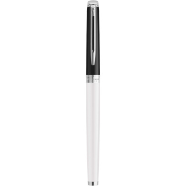 Logo trade promotional products image of: Hemisphere colour blocking fountain pen with palladium trim