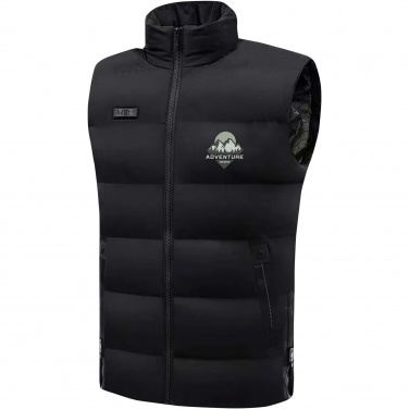 Logo trade promotional giveaways picture of: SCX.design G01 heated bodywarmer with power bank
