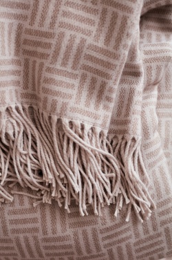 Logo trade promotional merchandise image of: VINGA Lenox blanket