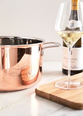 Logotrade business gift image of: VINGA Baron copper saucepan