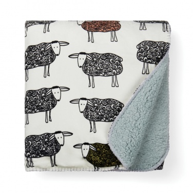 Logo trade promotional merchandise image of: VINGA Sheep GRS recycled PET pile blanket