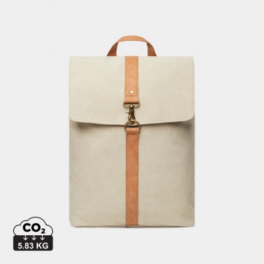 Logotrade promotional product image of: VINGA Bosler backpack GRS recycled canvas
