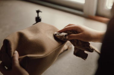 Logotrade corporate gift picture of: VINGA Sloane toiletry bag RCS recycled polyester
