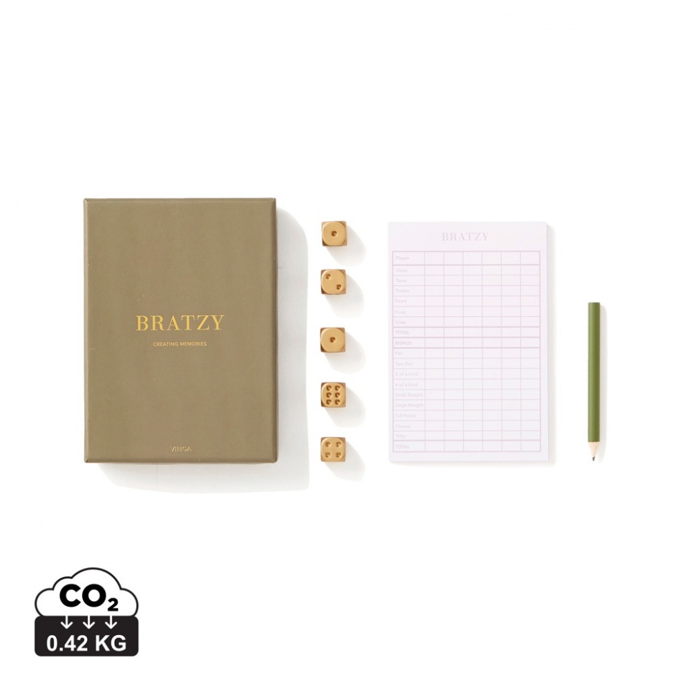 Logo trade business gift photo of: VINGA Bratzy Coffee Table Game