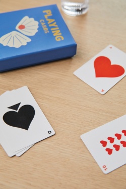 Logo trade corporate gifts image of: VINGA Playing cards coffee table edt.