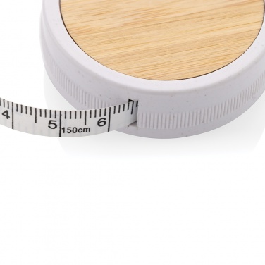 Logotrade promotional product image of: RCS recycled plastic & bamboo tailor tape