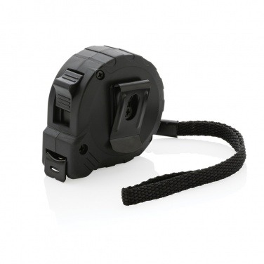 Logotrade business gift image of: RCS recycled plastic 3M/16 mm tape with stop button