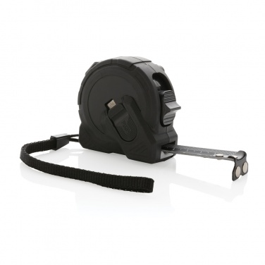 Logotrade promotional gift picture of: Gear X 5M measuring Tape with slow/fast retract function