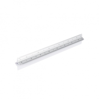 Logo trade promotional products image of: Aluminium triangle rule - 30cm
