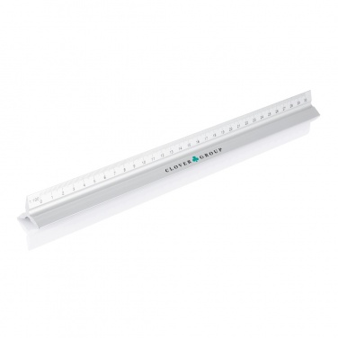 Logotrade promotional item image of: Aluminium triangle rule - 30cm