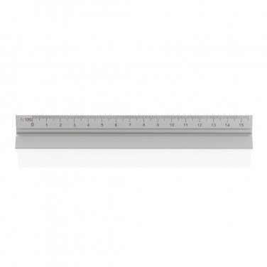 Logotrade promotional product image of: 15cm. Aluminum triangular ruler