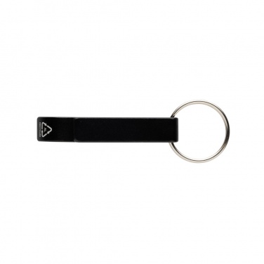 Logotrade promotional item picture of: RCS recycled aluminum bottle and can opener