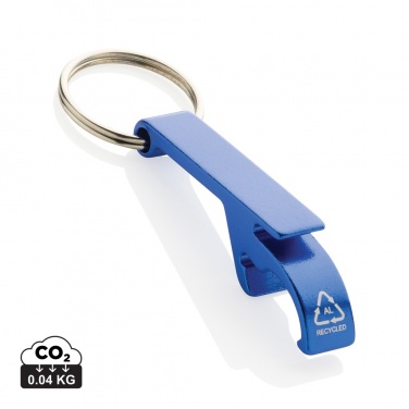 Logotrade promotional merchandise photo of: RCS recycled aluminum bottle and can opener