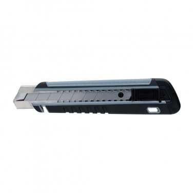 Logotrade advertising products photo of: Refillable RCS rplastic heavy duty snap-off knife soft grip