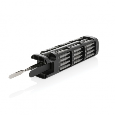 Logo trade promotional products picture of: Gear X RCS recycled aluminum precision screwdriver set 46 pc