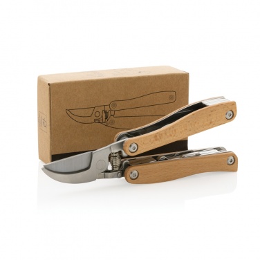 Logo trade corporate gifts picture of: Wooden garden multi-tool