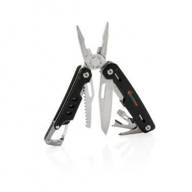 Logo trade promotional products picture of: Solid multitool with carabiner