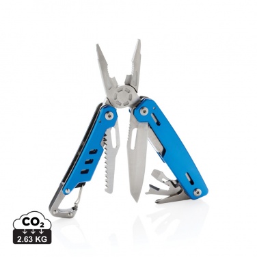 Logo trade corporate gifts image of: Solid multitool with carabiner