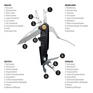 Logotrade promotional gift picture of: Excalibur tool with bit set