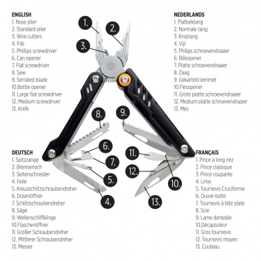 Logo trade promotional products image of: Excalibur tool and plier