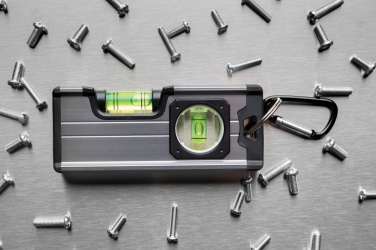 Logo trade promotional gifts image of: Magnetic level ruler medium