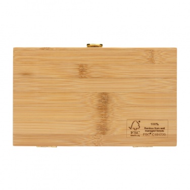 Logo trade business gift photo of: Carvine 21 pcs bamboo tool set