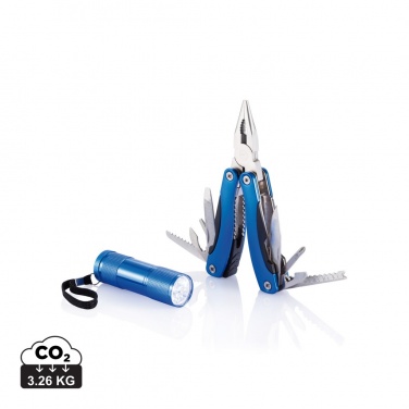 Logotrade promotional product picture of: Multitool and torch set