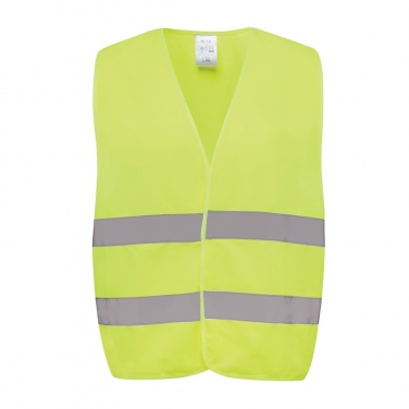 Logotrade promotional product image of: GRS recycled PET high-visibility safety vest