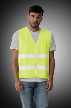 Logo trade promotional gift photo of: GRS recycled PET high-visibility safety vest
