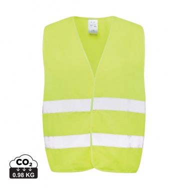 Logotrade promotional gift picture of: GRS recycled PET high-visibility safety vest