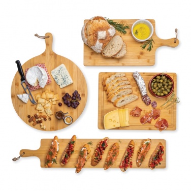 Logotrade promotional giveaway image of: Ukiyo bamboo rectangle serving board