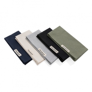 Logo trade promotional giveaways image of: Ukiyo Aware™ 180gr rcotton table napkins 4pcs set