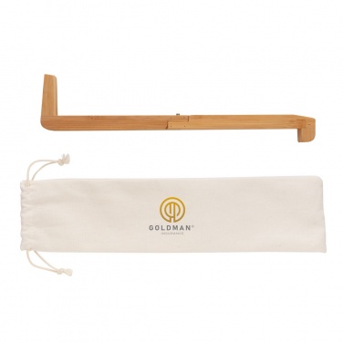 Logotrade promotional gift picture of: Bamboo portable laptop stand