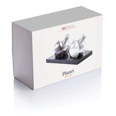 Logo trade promotional items image of: Planet pepper & salt set