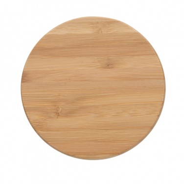 Logo trade promotional giveaways picture of: Ukiyo deluxe scented candle with bamboo lid