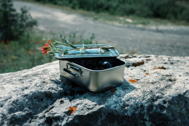 Logotrade promotional giveaway picture of: RCS Recycled stainless steel leakproof lunch box